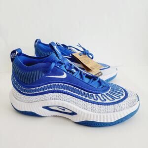 Nike Cosmic Unity Blue 3 Team Game Royal Blue & White Sneakers Men's Size 9.5